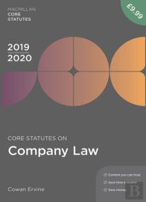 Core Statutes On Company Law 2019-20