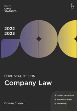 Bertrand.pt - Core Statutes On Company Law 2022-23