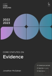 Core Statutes On Evidence 2022-23
