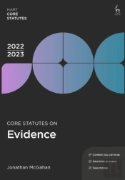 Core Statutes On Evidence 2022-23