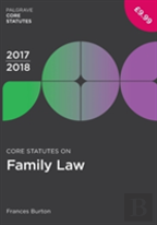 Core Statutes On Family Law 2017-18