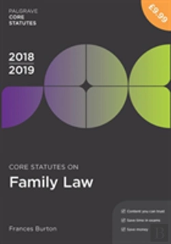 Bertrand.pt - Core Statutes On Family Law 2018-19