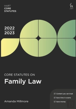 Bertrand.pt - Core Statutes On Family Law 2022-23