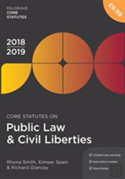 Bertrand.pt - Core Statutes On Public Law & Civil Liberties 2018-19