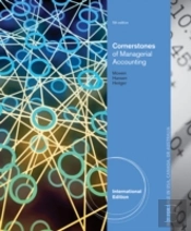 Cornerstones Of Managerial Accounting