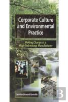 Corporate Culture And Environmental Practice