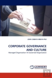 Corporate Governance And Culture