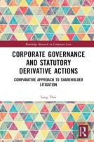 Corporate Governance And Statutory Derivative Actions