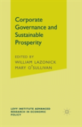 Corporate Governance And Sustainable Prosperity