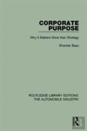 Corporate Purpose