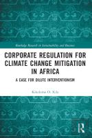 Corporate Regulation For Climate Change Mitigation In Africa