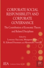 Corporate Social Responsibility & Corpor