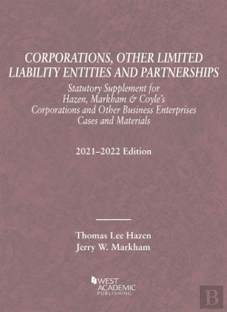 Bertrand.pt - Corporations, Other Limited Liability Entities And Partnerships, Statutory Supplement, 2021-2022