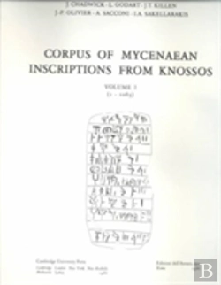Bertrand.pt - Corpus Of Mycenaean Inscriptions From Knossos: Volume 1, 1-10631-1063