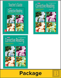 Corrective Reading Comprehension Level C, Teacher Materials Package