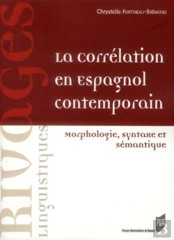 Bertrand.pt - Corrélation En Espagnol Contemporain