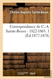 Corresp De C A Ste Beuve 1 Edition 1877 1878