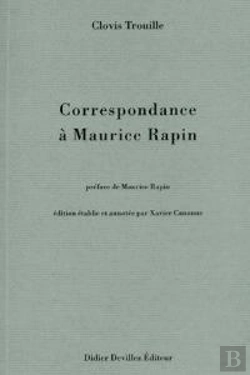 Bertrand.pt - Correspondance À Maurice Rapin
