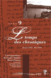 Correspondance Alexandre Vialatte - Henri Pourrat