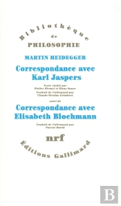 Correspondance Avec Karl Jaspers ; Correspondance Avec Elisabeth Blochmann