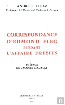 Bertrand.pt - Correspondance D'Edmond Fleg Pendant L'Affaire Dreyfus