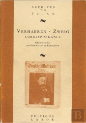 Correspondance : Emile Et Marthe Verhaeren,Stefan Zweig (1900-1926)