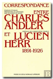 Correspondance Entre Charles Andler Et Lucien Herr (1891-1926)