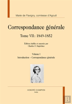 Bertrand.pt - Correspondance Générale Tome 7 ; 1849-1852