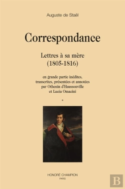 Bertrand.pt - Correspondance ; Lettres À Sa Mère (1805-1816)