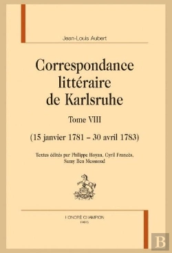 Bertrand.pt - Correspondance Littéraire De Karlsruhe Tome 8