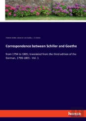 Correspondence Between Schiller And Goethe