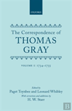 Bertrand.pt - Correspondence Of Thomas Gray
