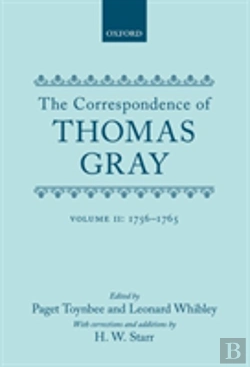 Bertrand.pt - Correspondence Of Thomas Gray