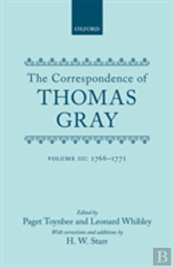 Bertrand.pt - Correspondence Of Thomas Gray