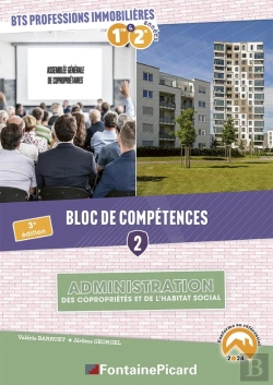 Bertrand.pt - Corrigé Bloc De Competences 2 : Administration Des Copropriétés Et De L'Habitation Social. Bts Professions Immobilières 1re Et 2e Année