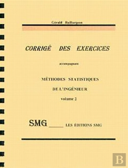 Bertrand.pt - Corrige Des Exercices Accompagnant Methodes Statistiques De L'Ingenieur Vol 2