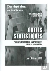 Corrige Des Exercices - Outils Statistiques Pour Les Sciences Du Comportement Et De La Psychologie
