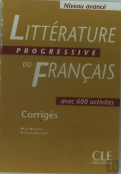 Bertrand.pt - Corrige Litterature Progressive ; Avance