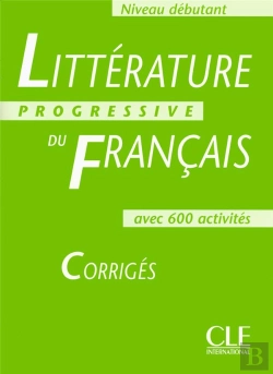 Bertrand.pt - Corriges Litterature Progressive ; Debutant