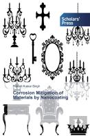 Corrosion Mitigation Of Materials By Nanocoating