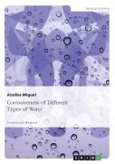 Corrosiveness Of Different Types Of Water
