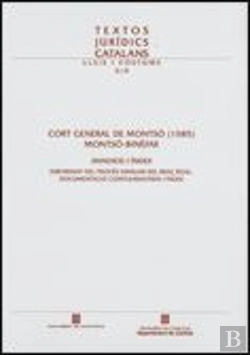 Bertrand.pt - Cort General De Montsó (1585) Montsó-Binèfar. Annexos I Índex. Esborrany Del Procés Familiar Del Bra
