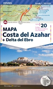Costa Del Azahar + Delta Del Ebro, Mapa