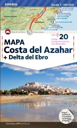 Bertrand.pt - Costa Del Azahar + Delta Del Ebro, Mapa