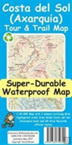Bertrand.pt - Costa Del Sol (Axarquia) Tour And Trail Super-Durable Map