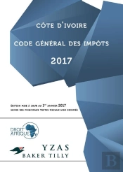 Cote D Ivoire - Code General Des Impots 2017
