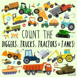 Bertrand.pt - Count The Diggers, Trucks, Tractors & Tanks!