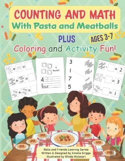 Bertrand.pt - Counting And Math With Pasta And Meatballs Plus Coloring And Activity Fun