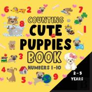 Counting Puppies Book Numbers 1-10