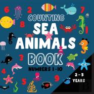 Counting Sea Animals Book Numbers 1-10